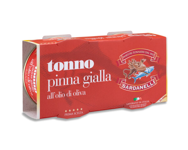 tonno pinna gialla all'olio di oliva 2x160