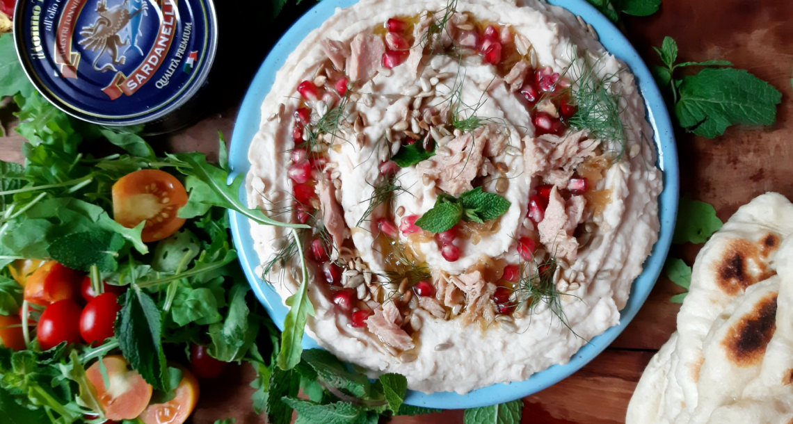 Hummus di fagioli e tonno Sardanelli