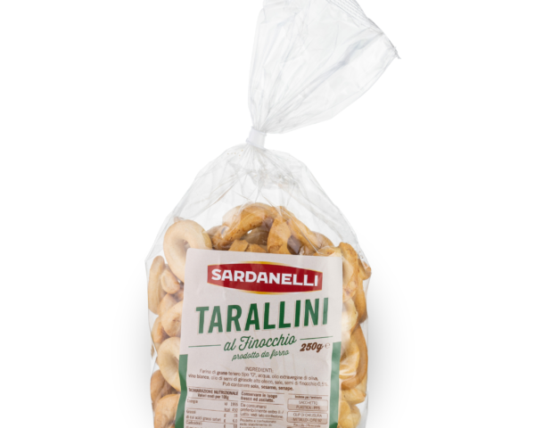 Tarallini al finocchio 250g