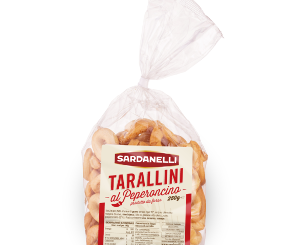 Tarallini al peperoncino 250g