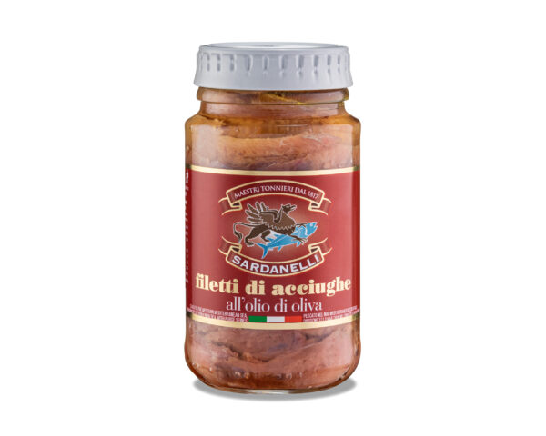 Filetti di acciughe all’Olio di Oliva 90g