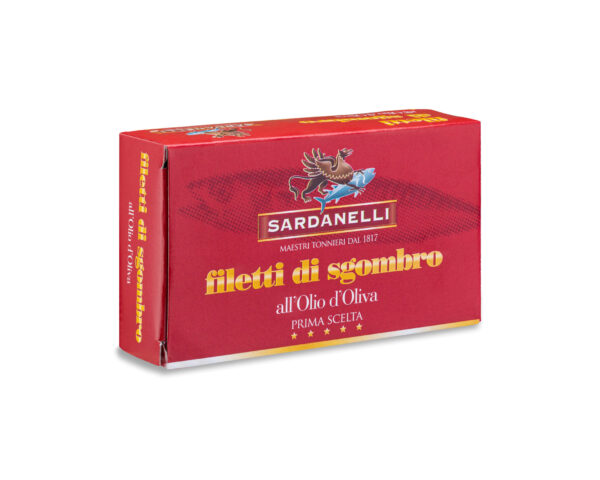 Filetti di sgombro all’Olio di Oliva 125g