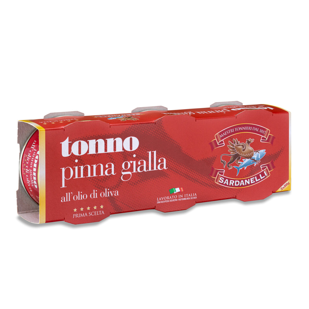 Tonno pinna gialla all'olio di oliva 3x80g