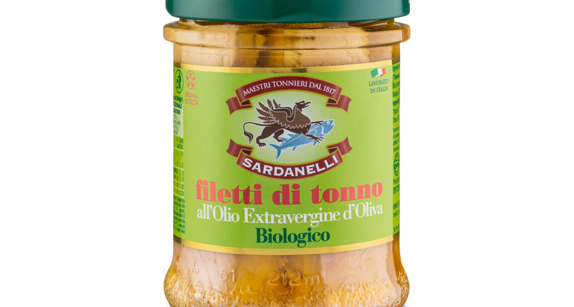 Filetti di tonno all_olio extravergine di oliva biologico 200g