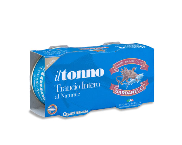 iltonno trancio intero al naturale 2x120g