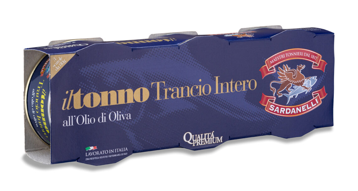 iltonno Trancio Intero all’Olio di Oliva Tonno Sardanelli