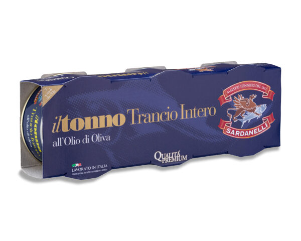 iltonno Trancio Intero all’Olio di Oliva Tonno Sardanelli