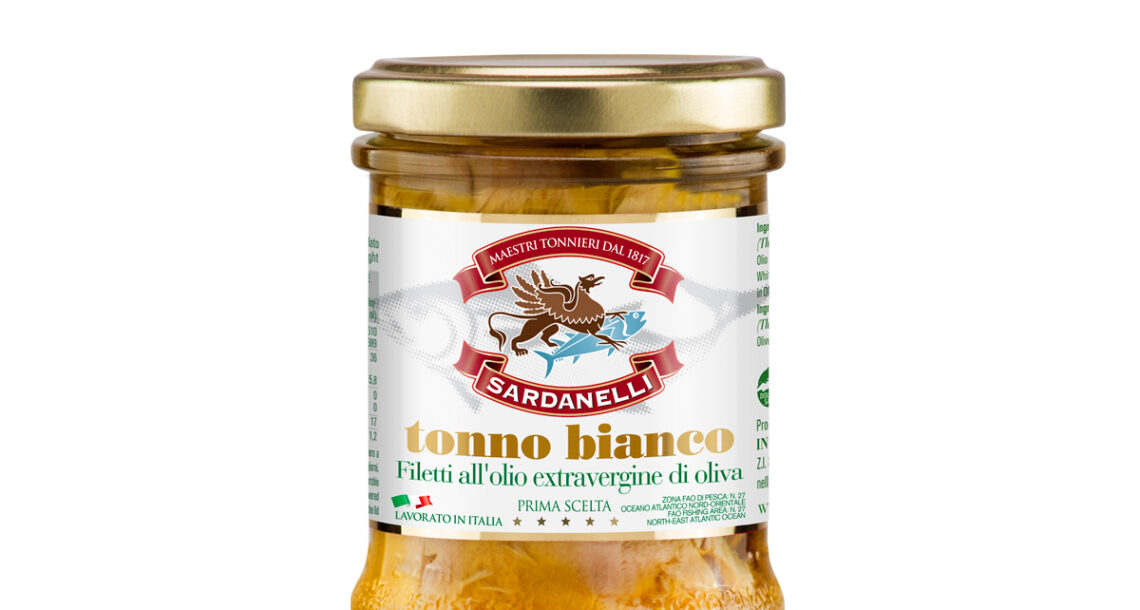 Tonno bianco - filetti all'olio extravergine di oliva 200g