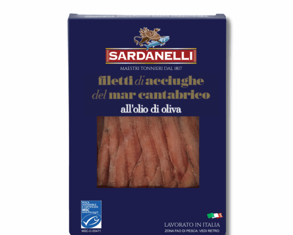 Filetti di acciughe del mar Cantabrico